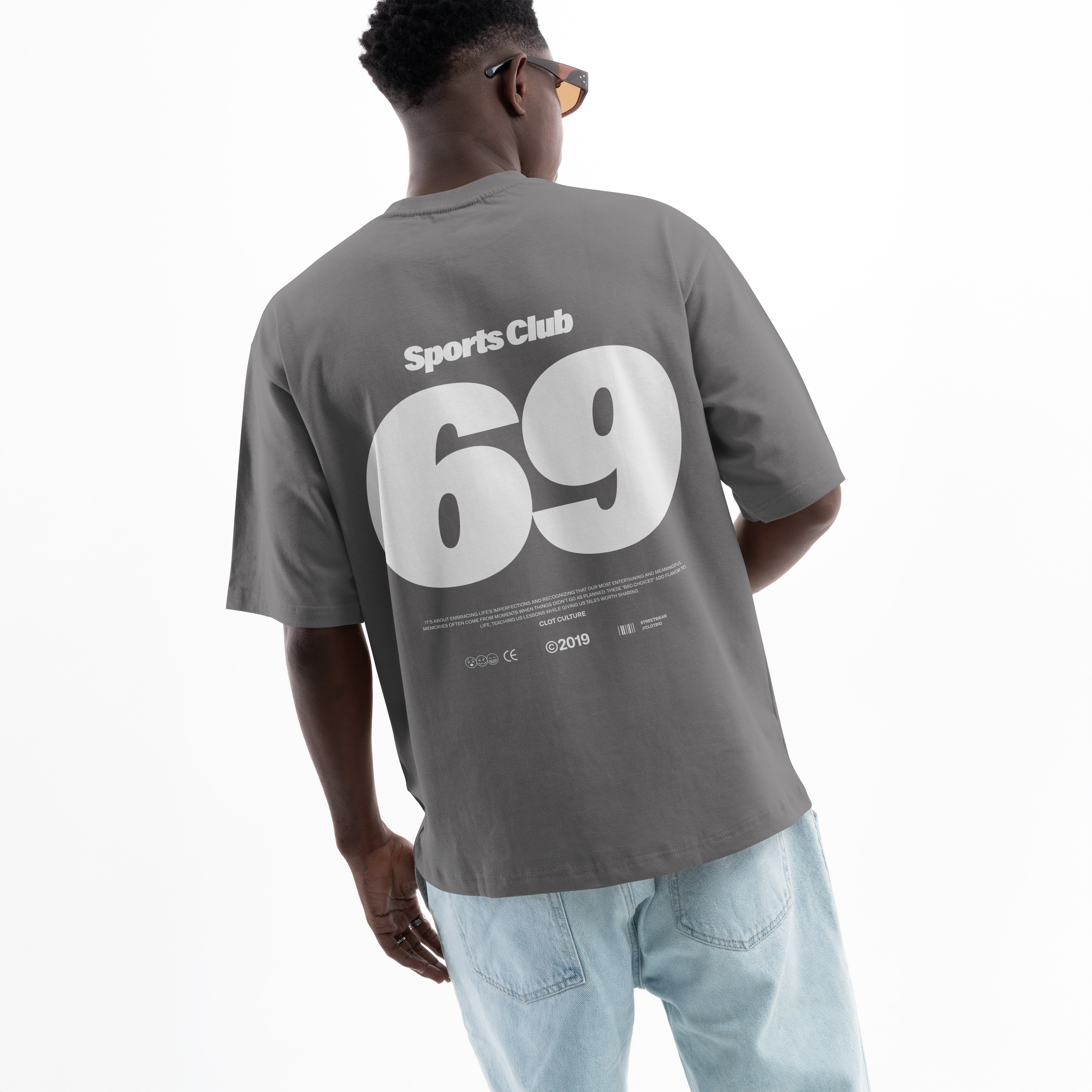 69 v2 - Sports Club Oversized Tees