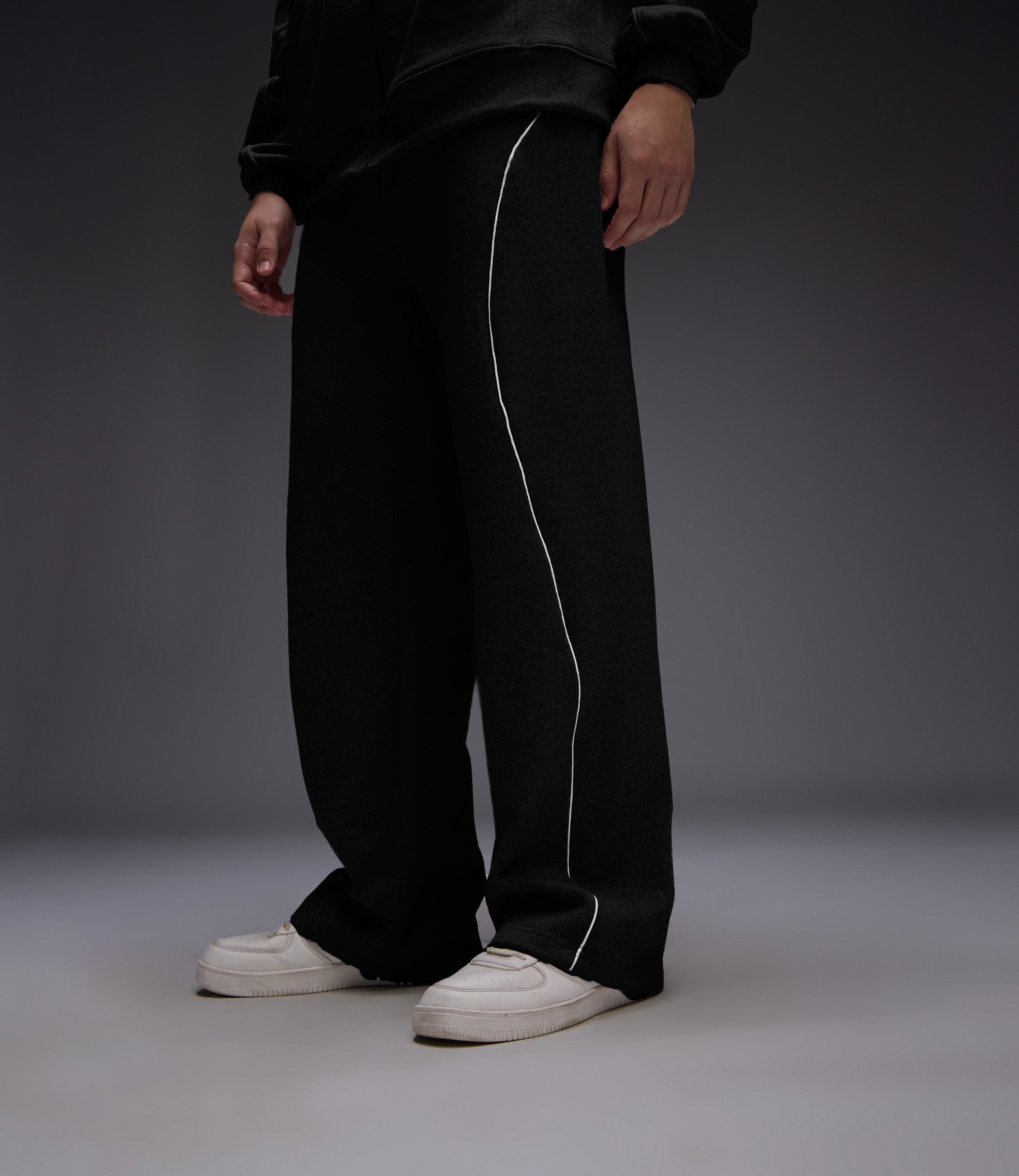 Nightstrike Black Baggy Sweatpants