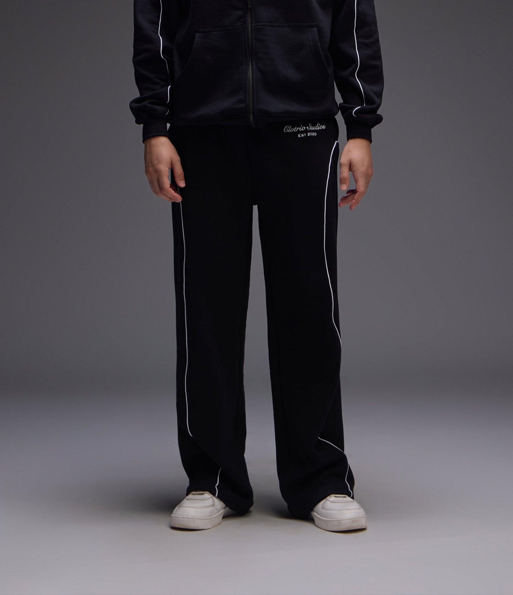 Nightstrike Black Baggy Sweatpants