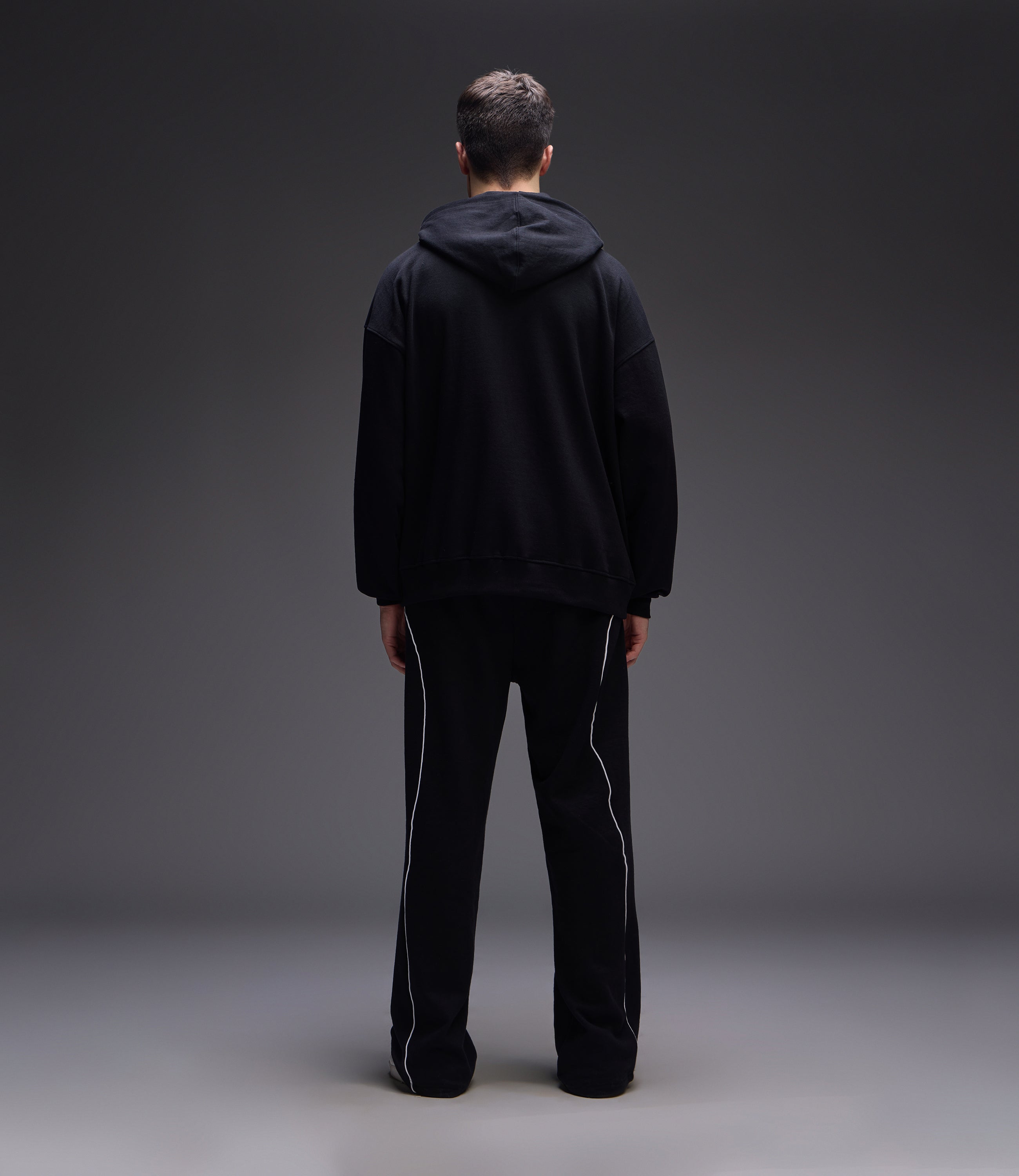 Lost Kid Hoodie Black Zipper Hoodie