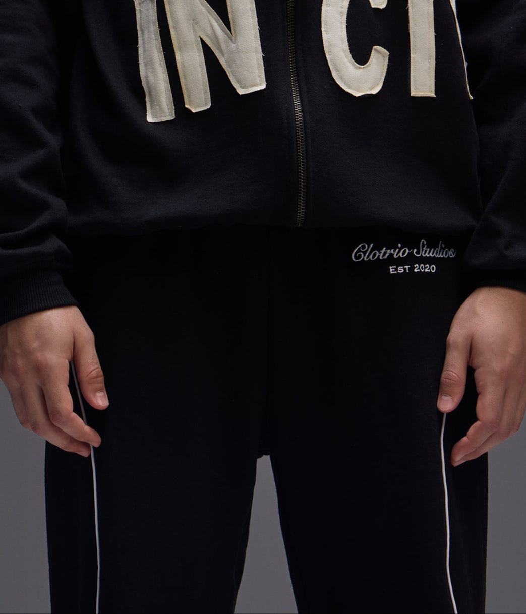 Nightstrike Black Baggy Sweatpants
