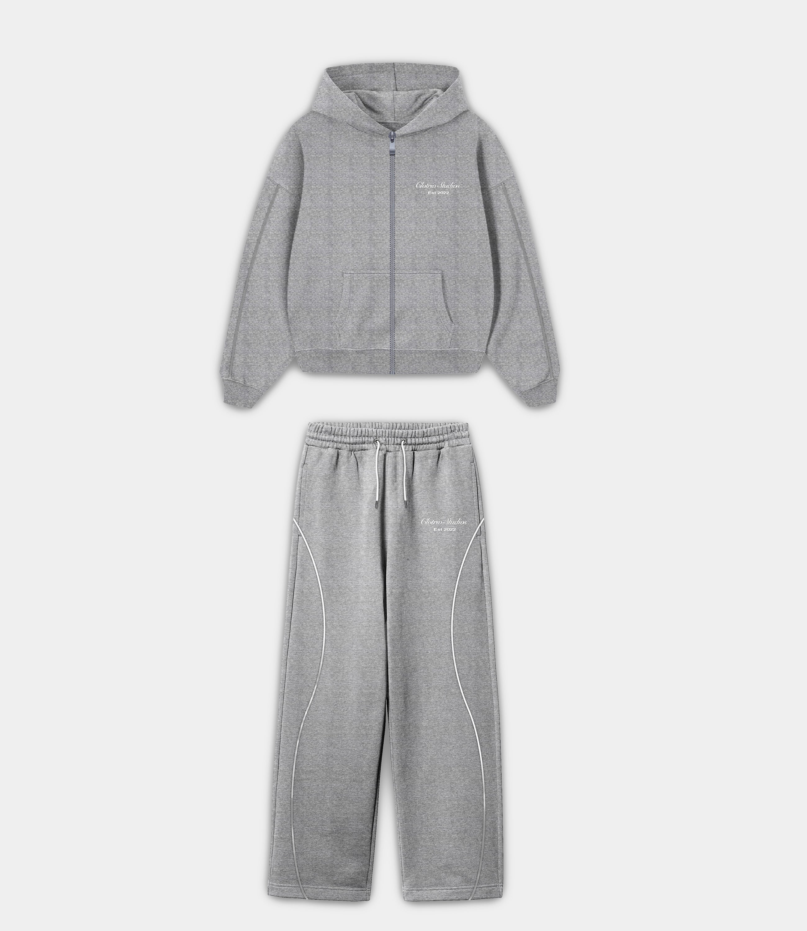 Concrete Mist Co-ord Set