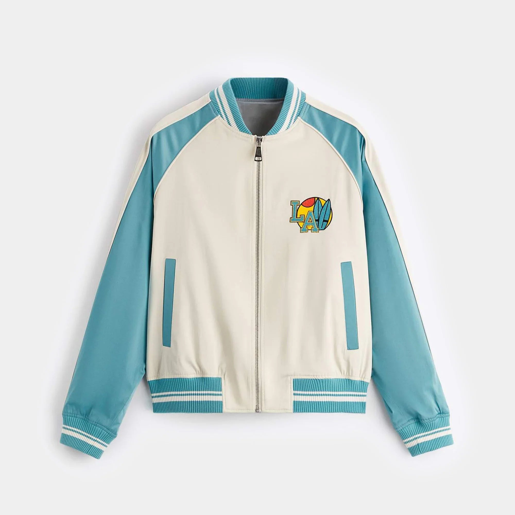 Malibu Sunset - LA Edition Zipper Bomber Jacket