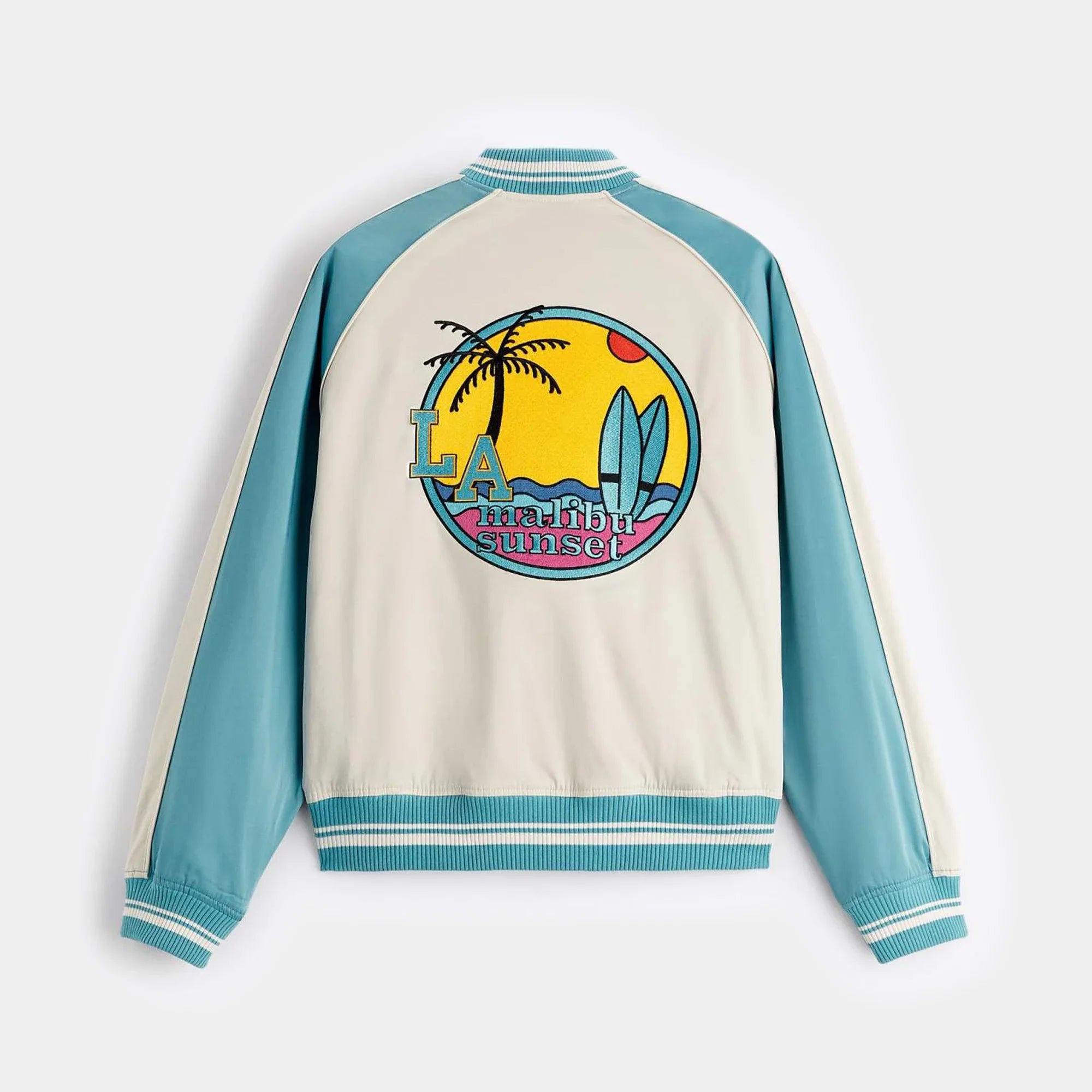 Malibu Sunset - LA Edition Zipper Bomber Jacket