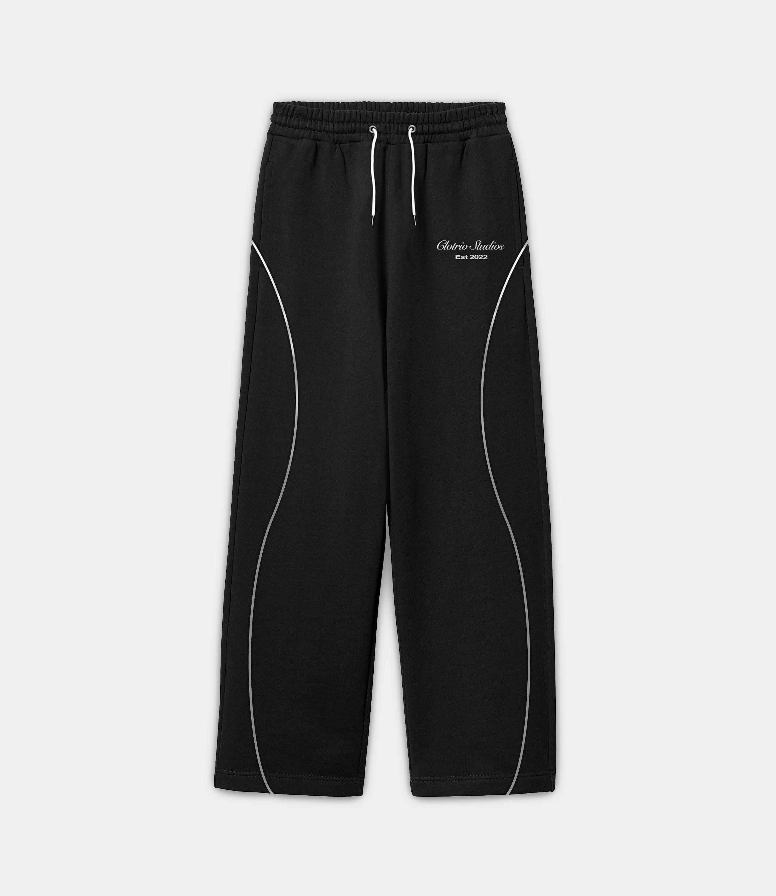 Nightstrike Black Baggy Sweatpants