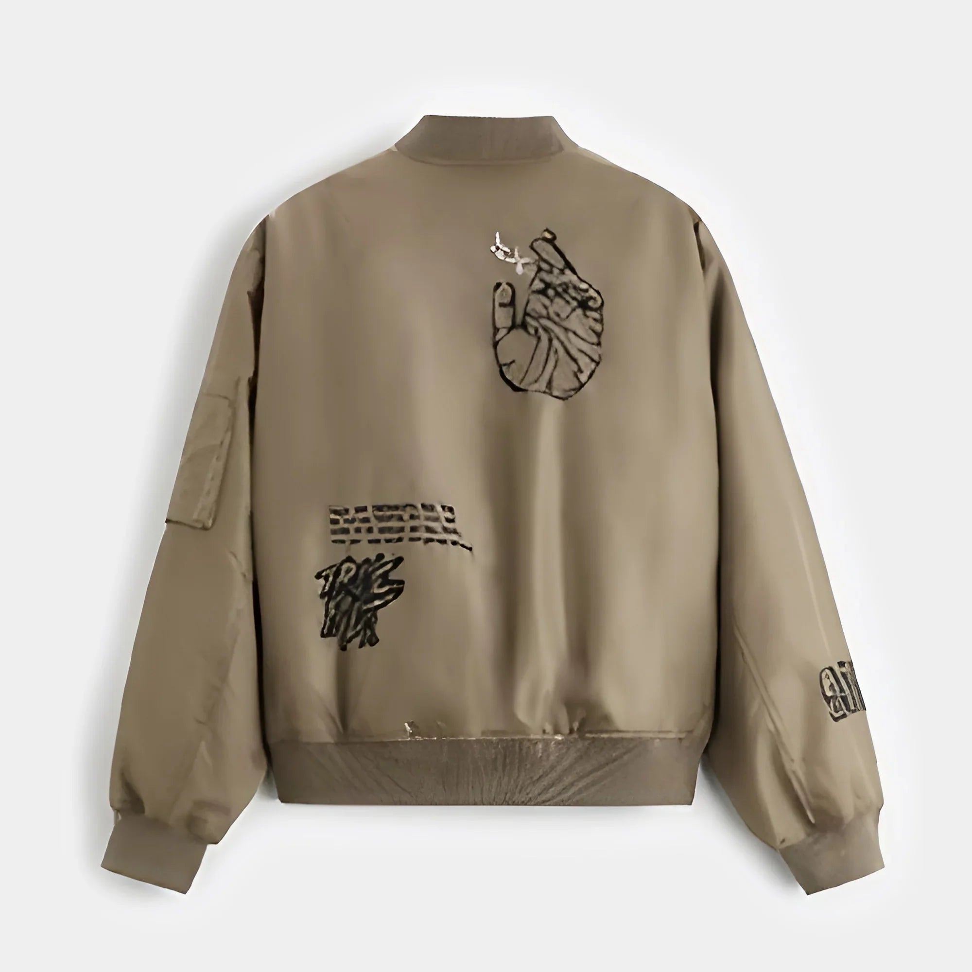 Your Turn - Signature Zipper Bomber Jacket