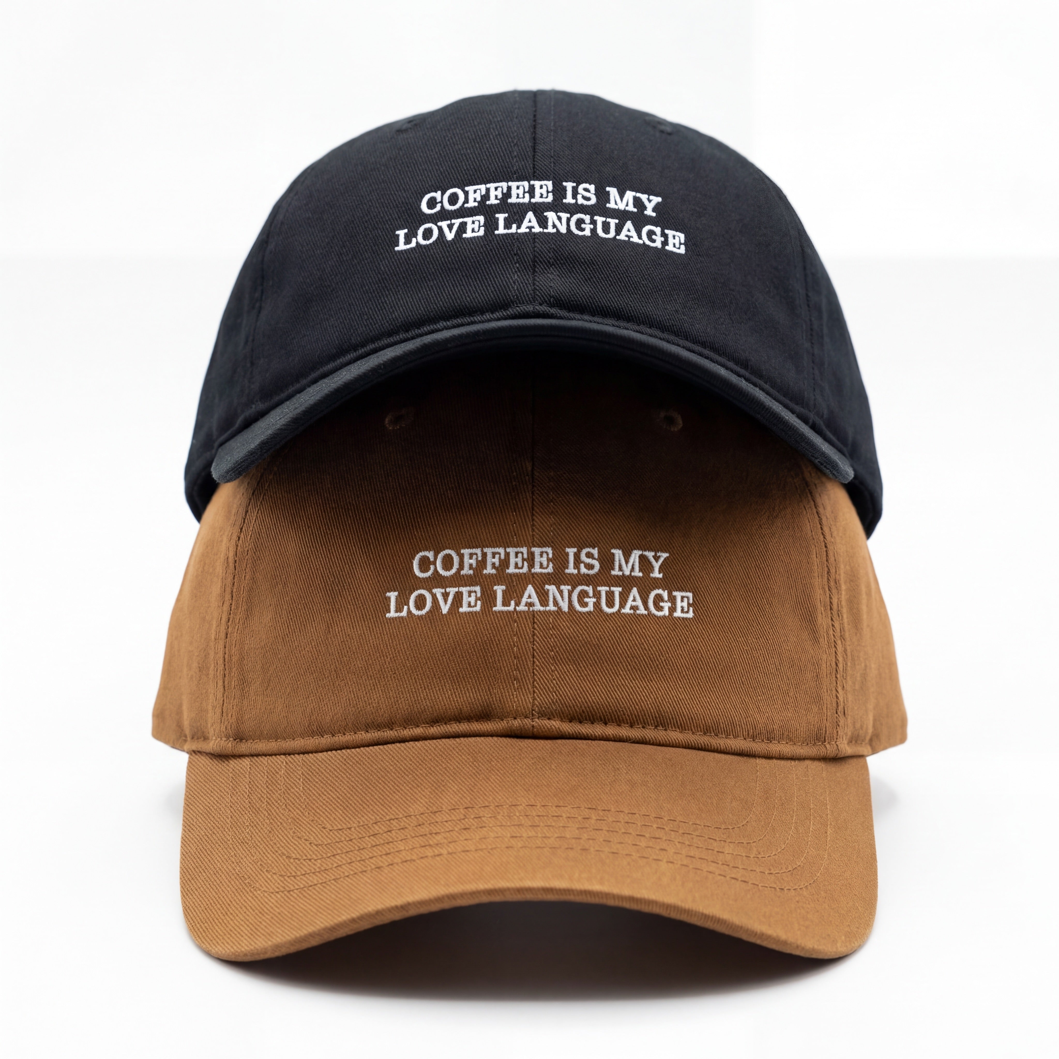 Coffee Is My Love Language Embroidered Baseball Cap