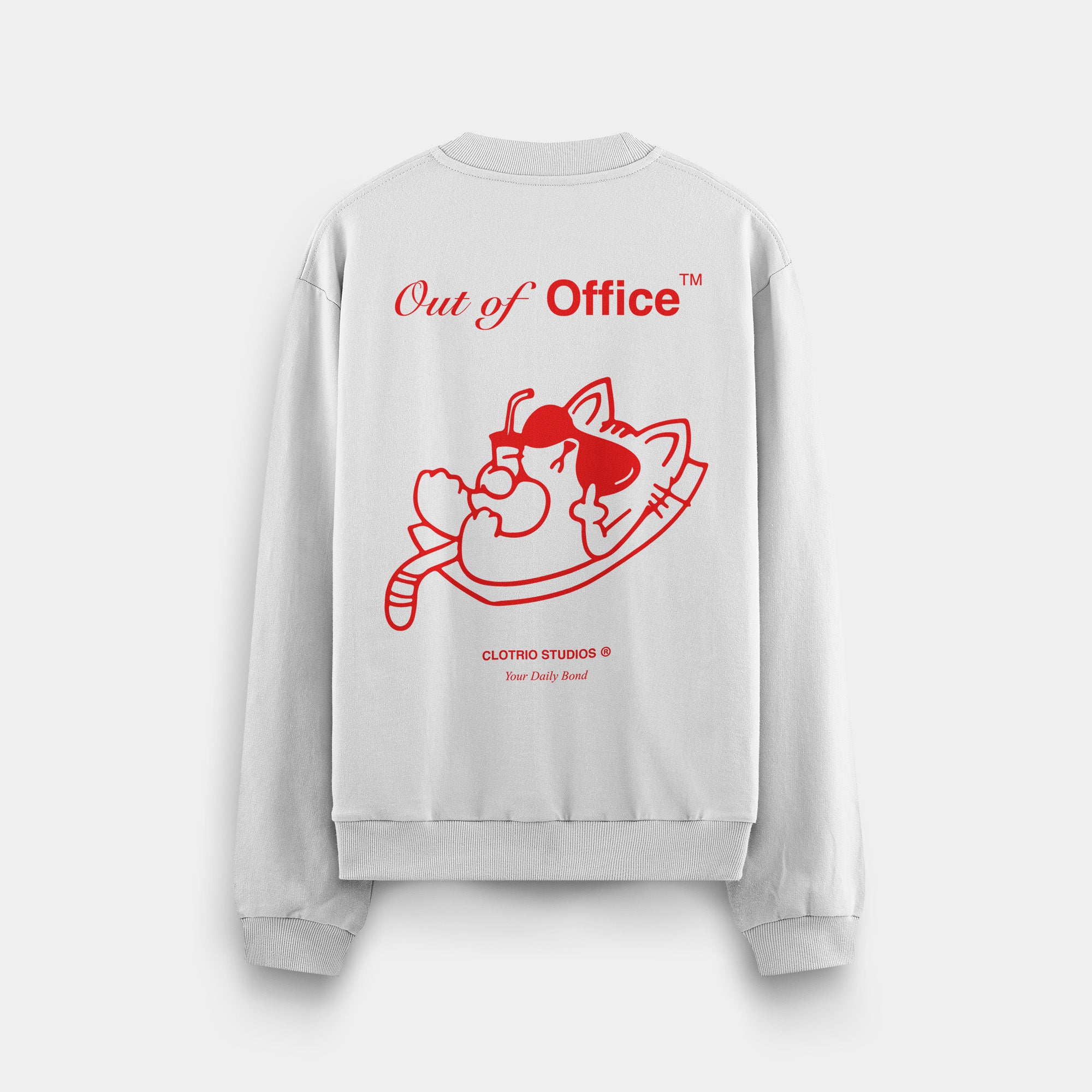 Out of Office™ - Oversized Heavyweight Sweatshirt