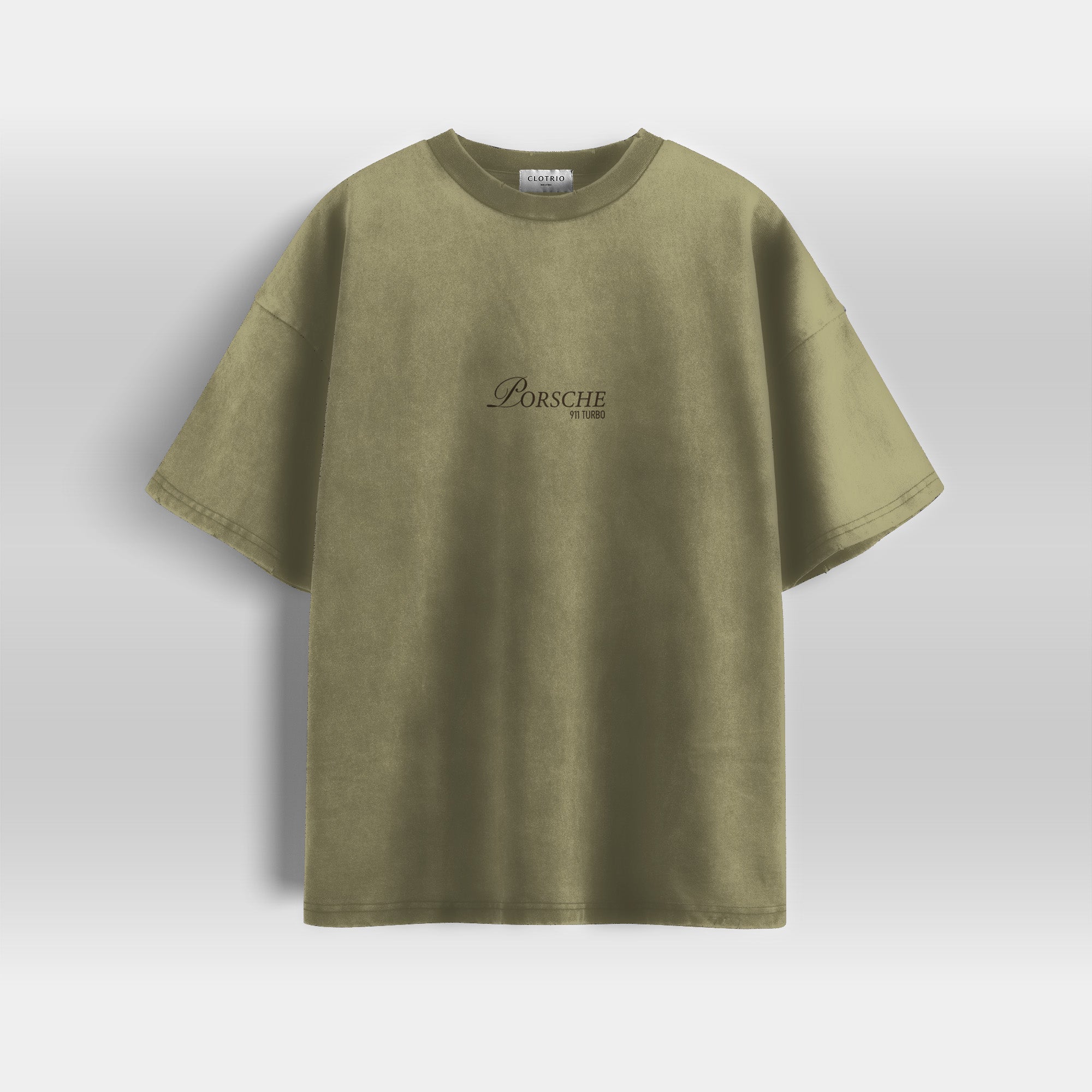 Porsche V2 - Washed Oversized Tee