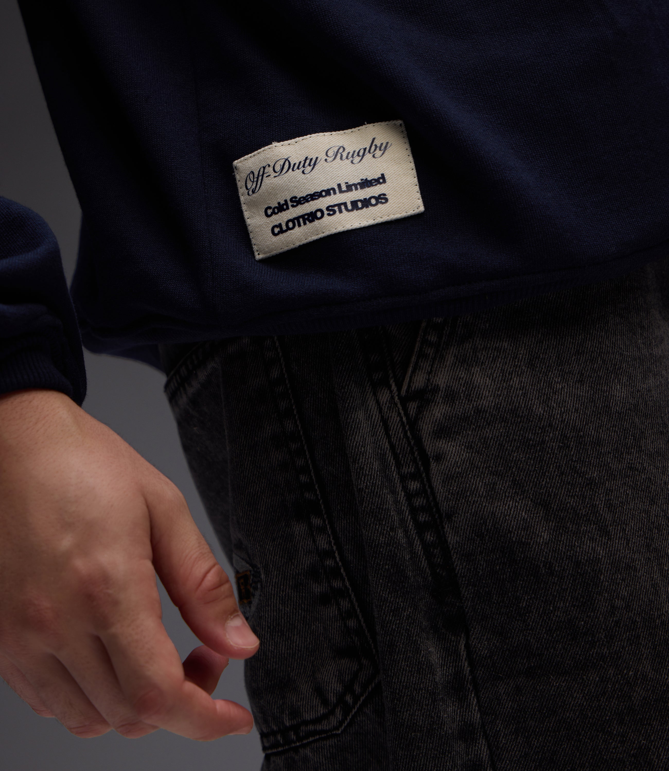 No Rules - Rugby Navy Sweatshirt