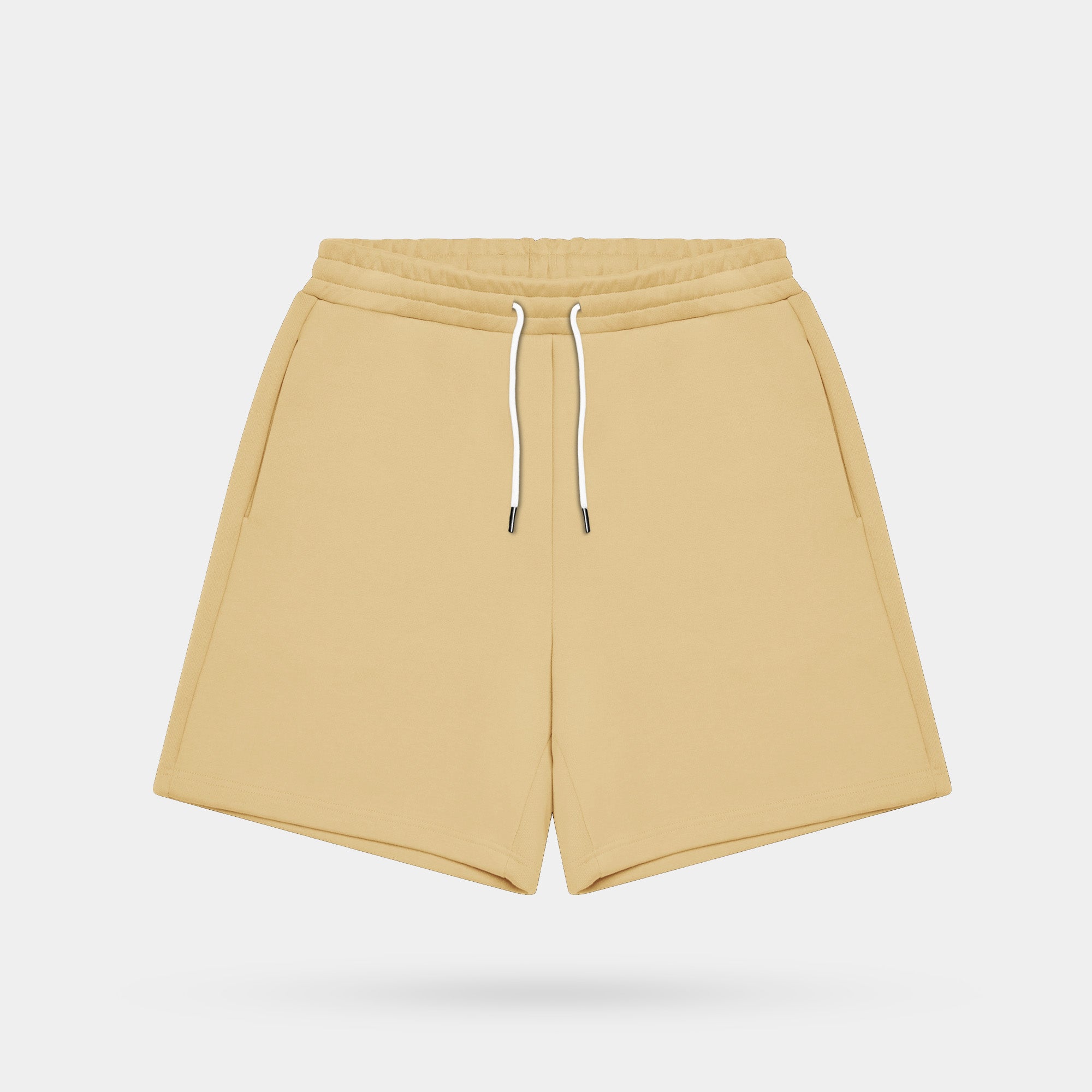 Beige Shorts Solids