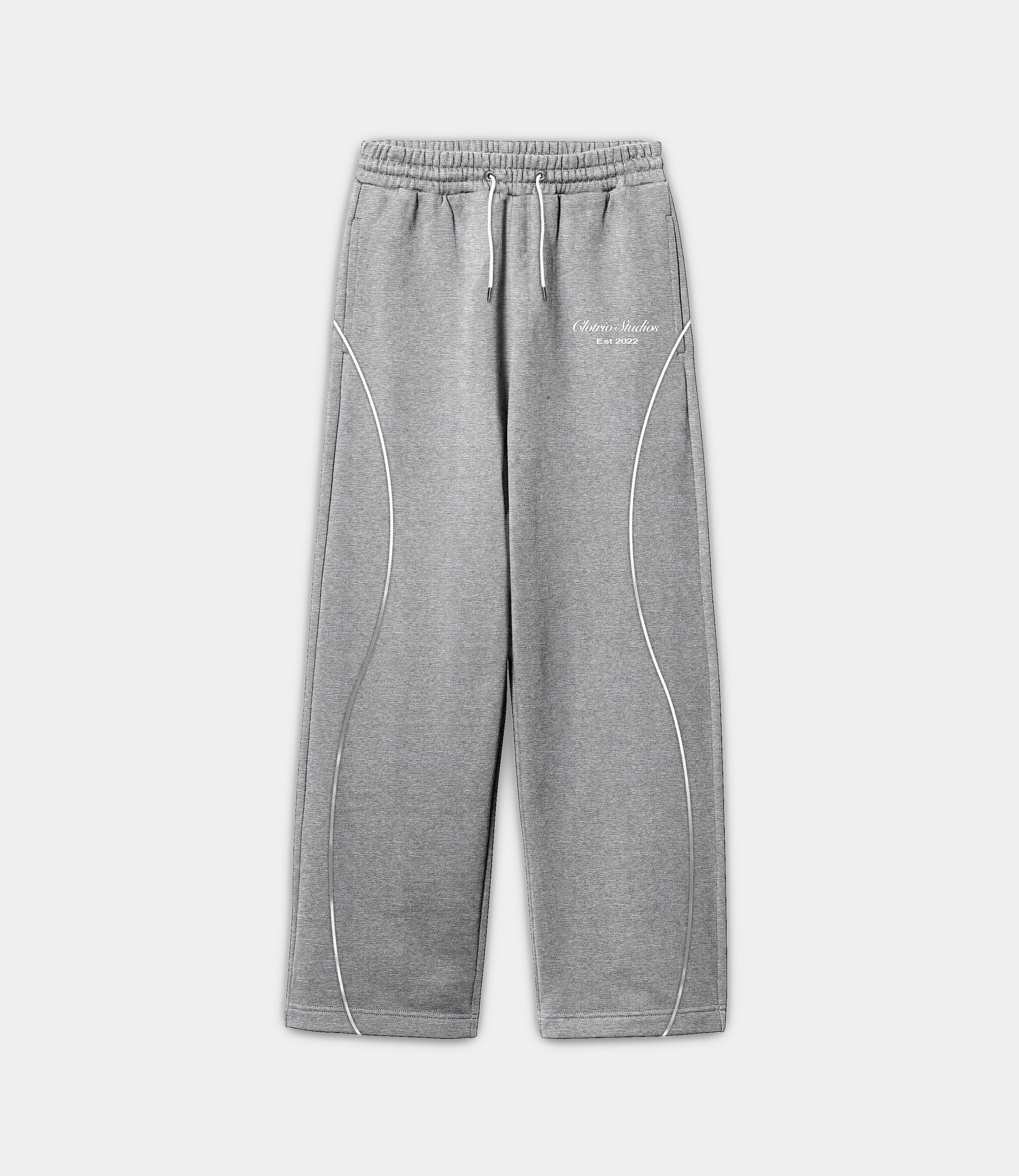 Concrete Mist Baggy Sweatpants