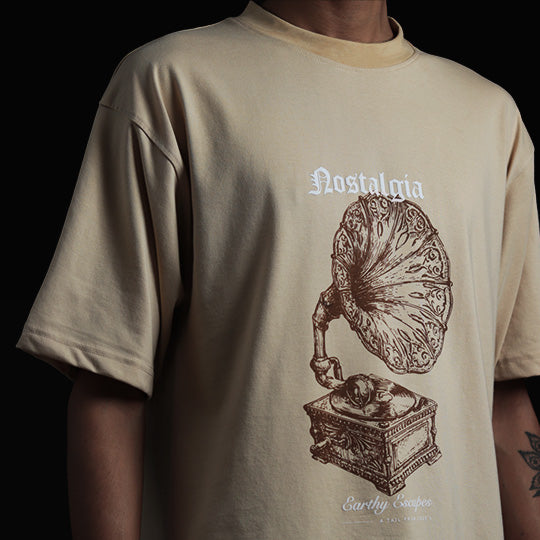 Nostalgia Oversized Tees - Earthy Escapes