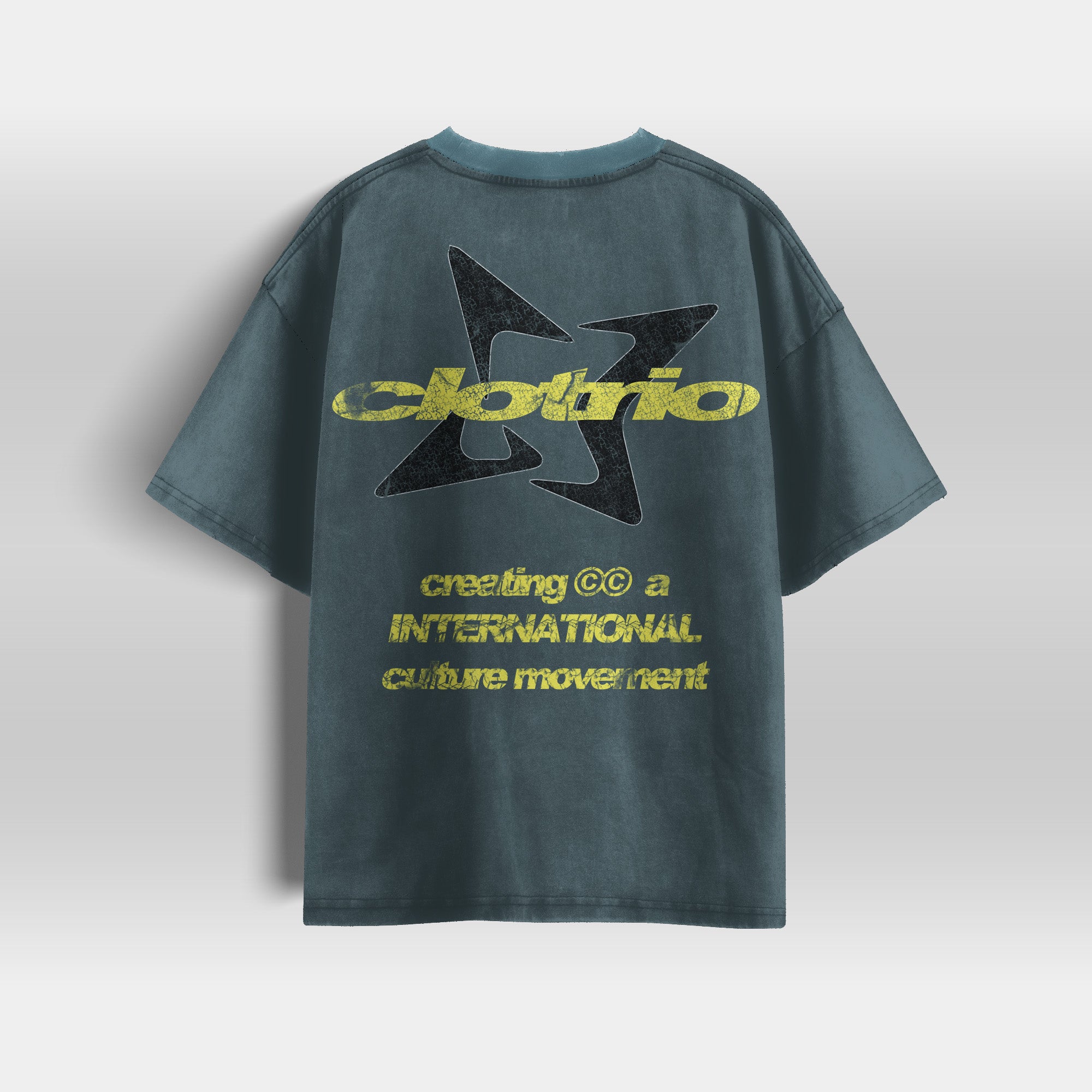 C Signature V2 - Washed Oversized Tee