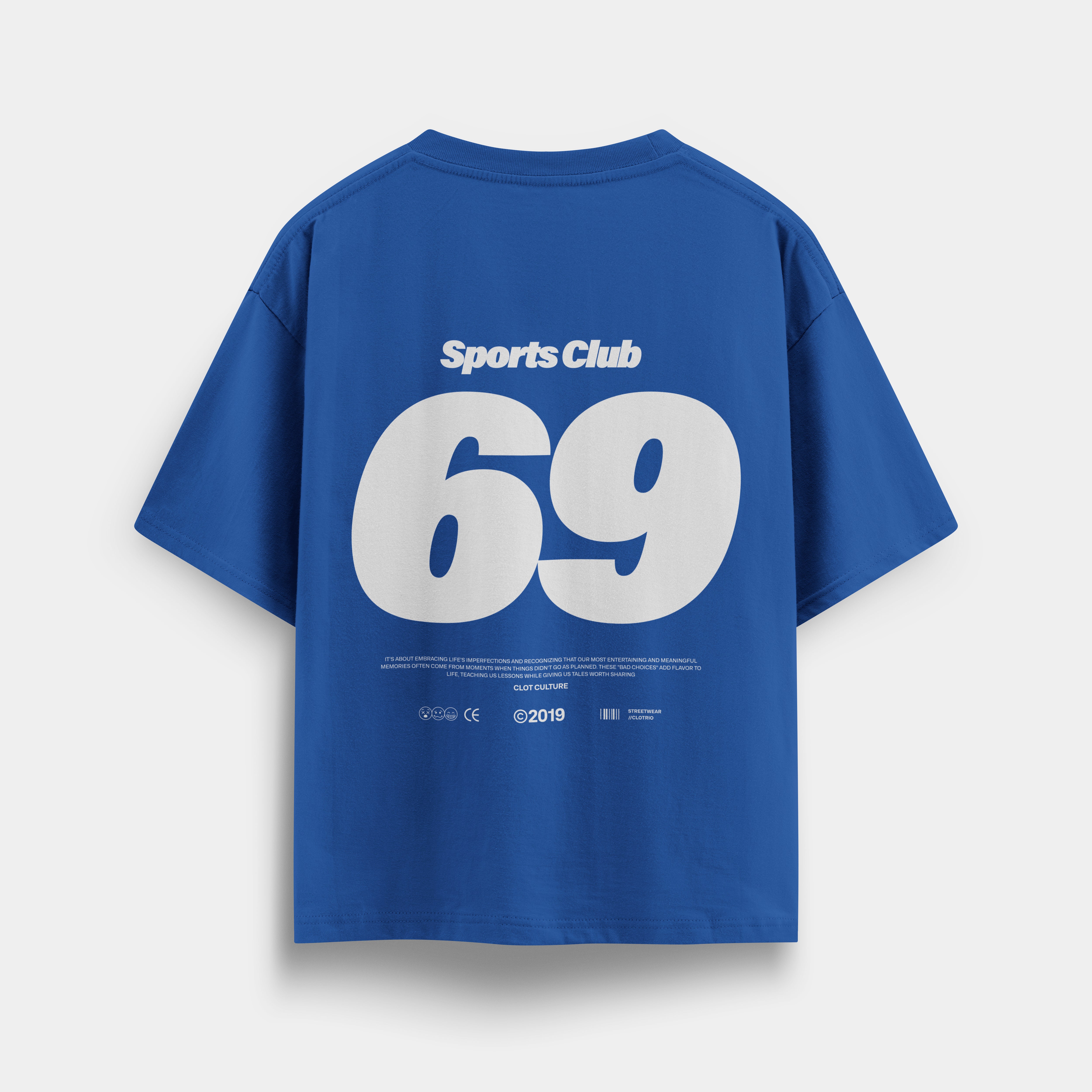 69 - Sports Club Oversized Tees