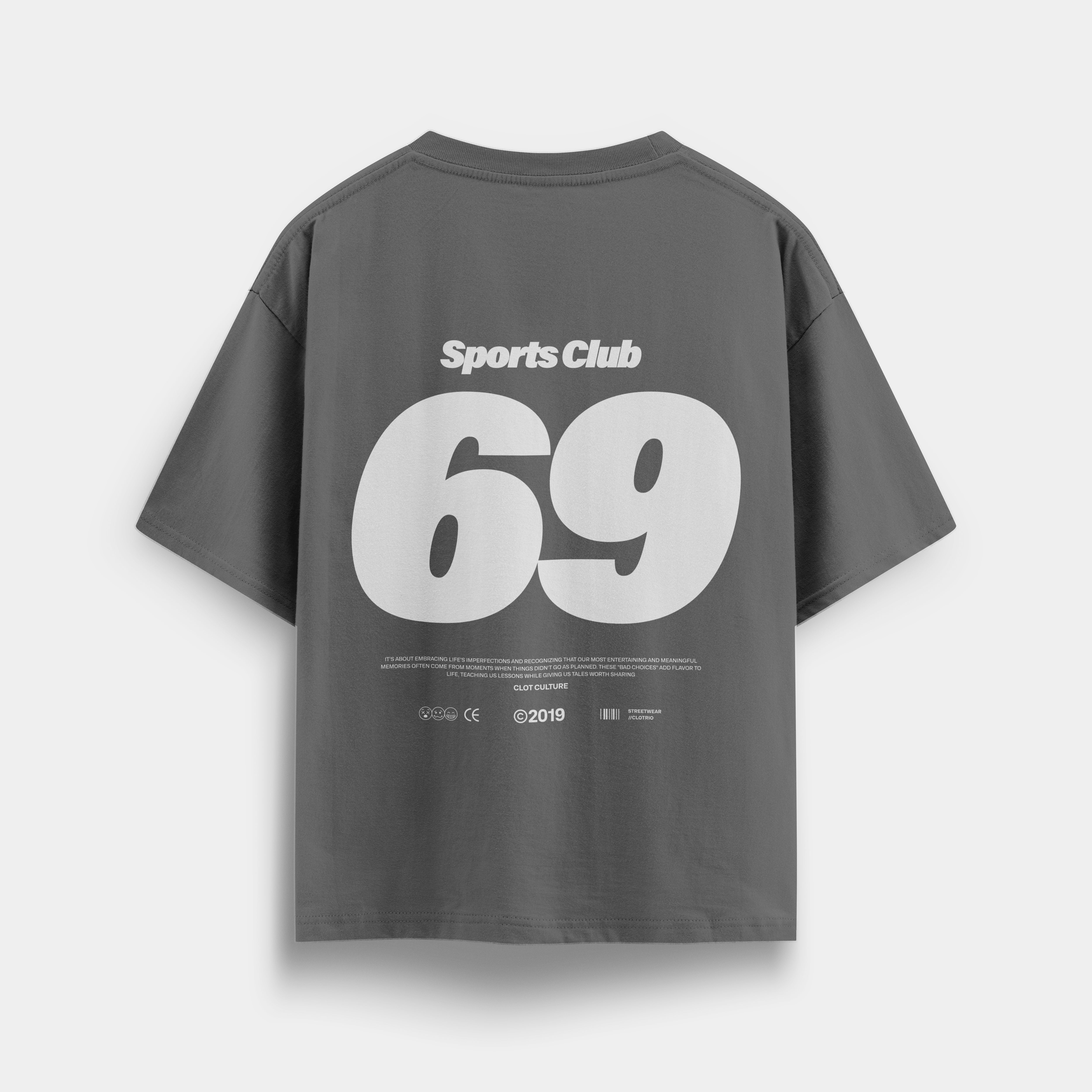 69 v2 - Sports Club Oversized Tees