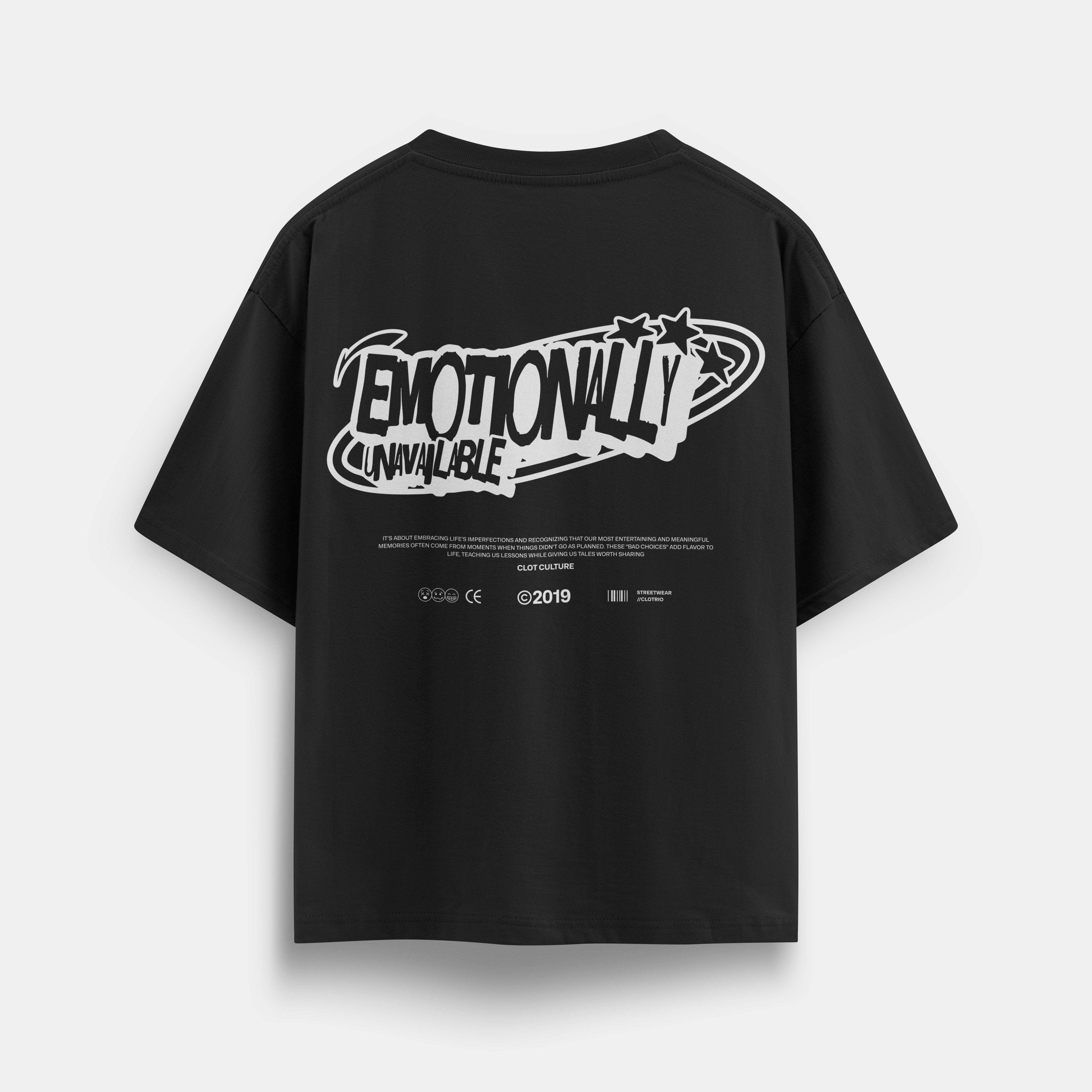 Emotionally Unavailable Oversized Tees