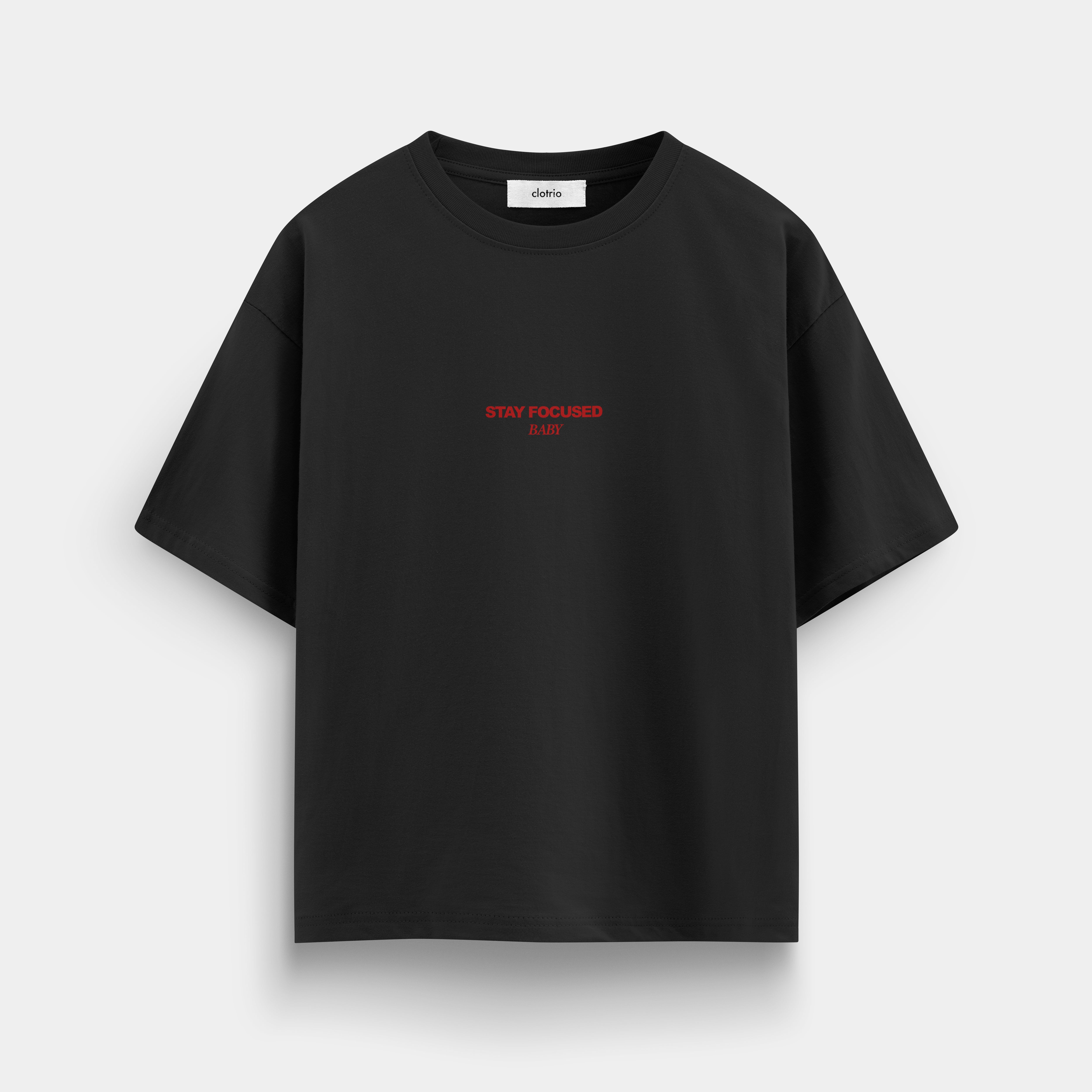 Stay Focused Baby Oversized Tees