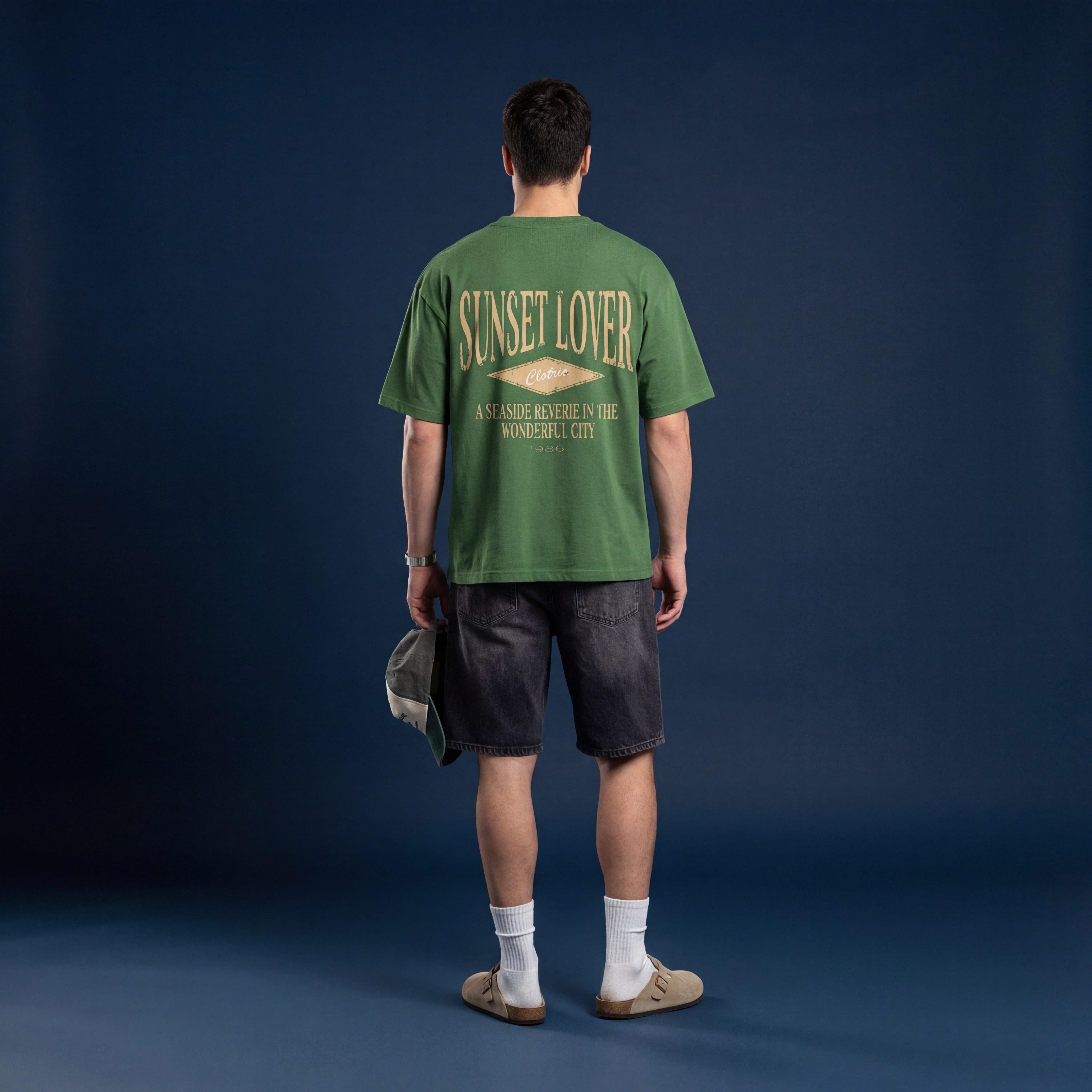 Sunset Lover Oversized Tees