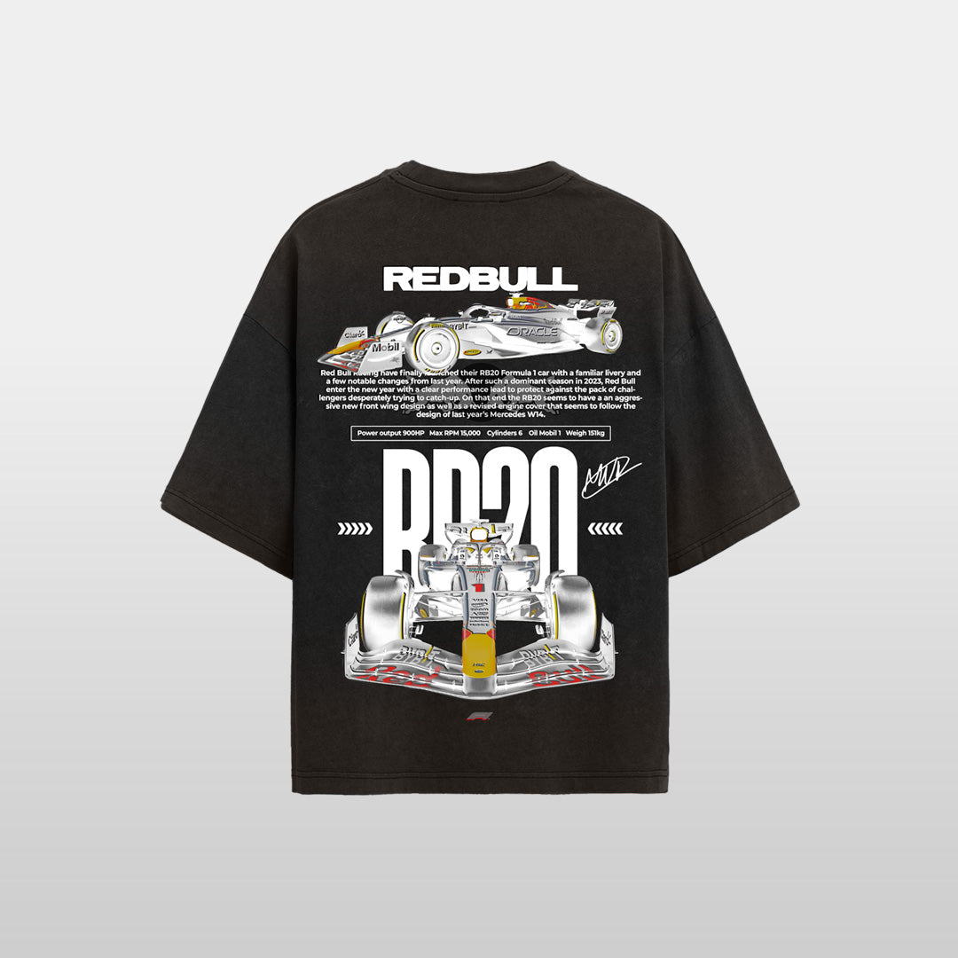 RB20 Apex Edition - Washed Oversized Tees